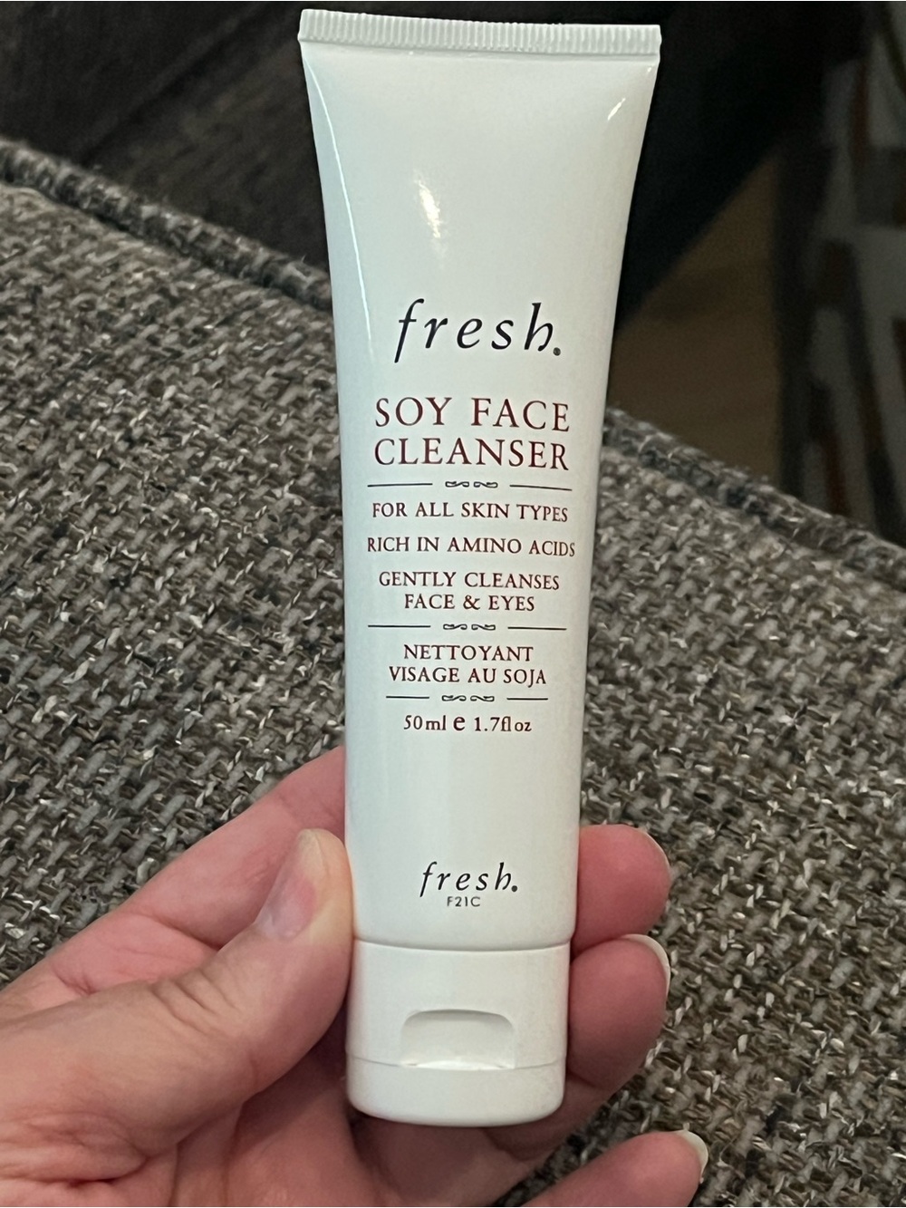 fresh Soy Face Cleanser -Gentle Daily Cleanser for All Skin Types